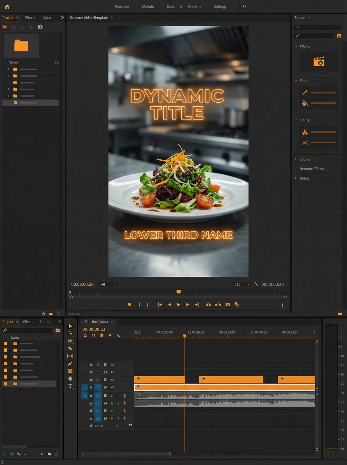 XGAMEapp 美食短视频拍摄与剪辑模板